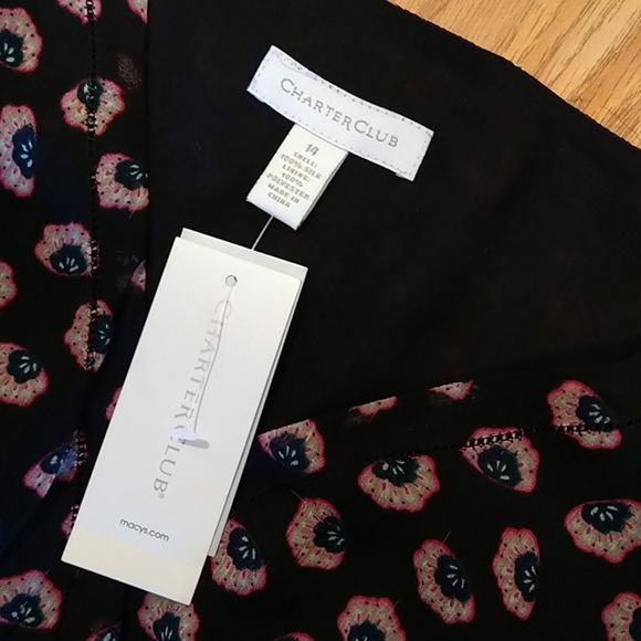 Gorgeous Charter Club Silk Dress NWT - Picture 3 of 7